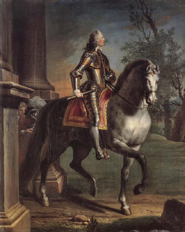 Joseph Highmore Equestrian portrait of King George II